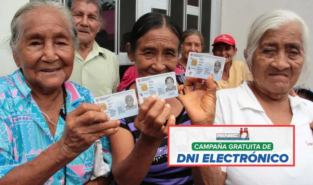 El DNI electrónico, presentado en 2016, es la versión más reciente del documento de identificación peruano. Foto: Andina/Lr