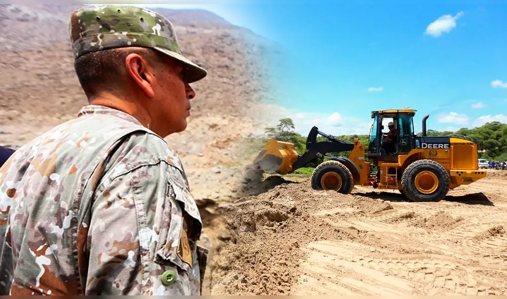 Las tareas serán ejecutadas por el Batallón de Ingeniería de Combate Motorizado N.º 32, acantonado en Caraz, en Áncash. Foto: composición LR/Ministerio de Defensa