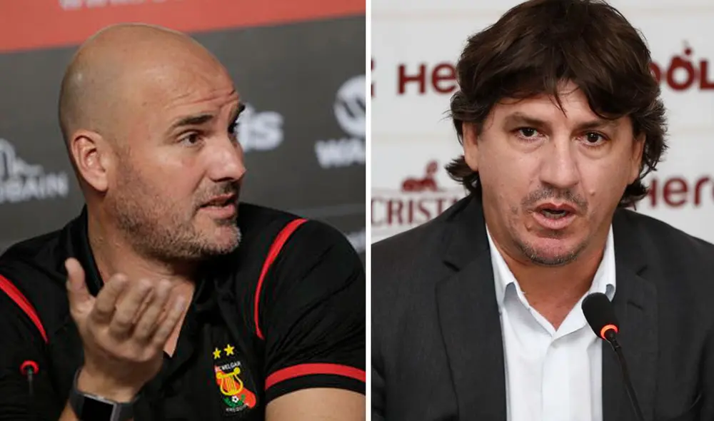 El encuentro entre Melgar y Universitario culminó en una pelea. Foto: composición GLR.