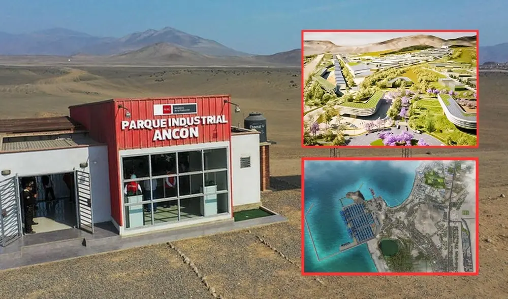 El Parque Industrial de Ancón servirá de apoyo al Megapuerto de Chancay. Foto: Andina/Lr