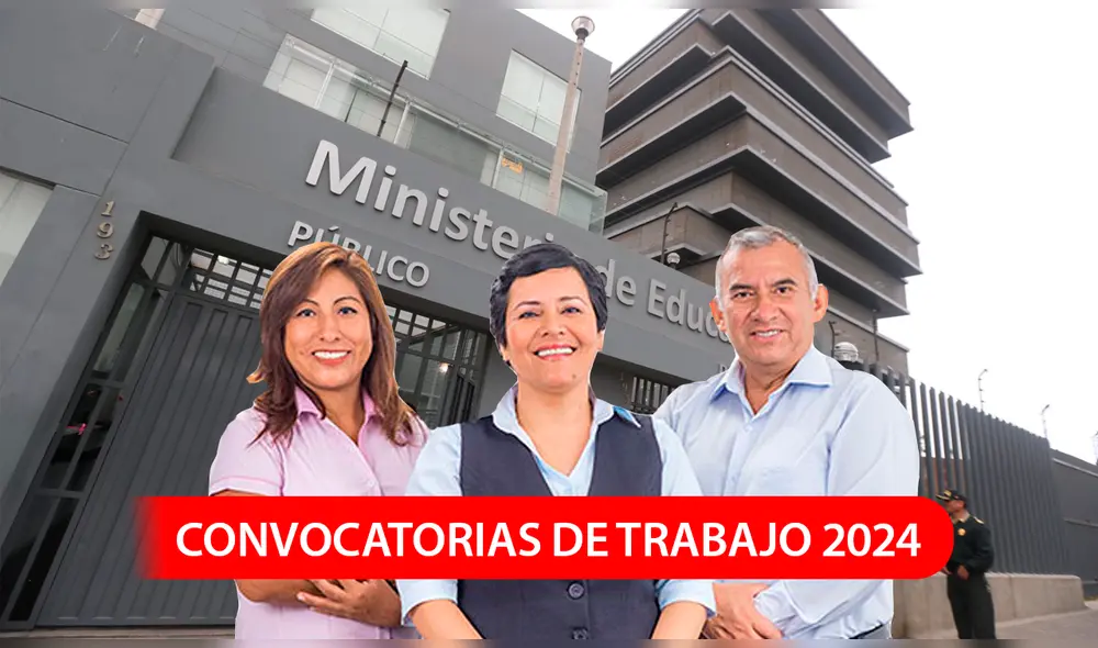 Trabaja en la Minedu. Foto: composición LR/difusión.