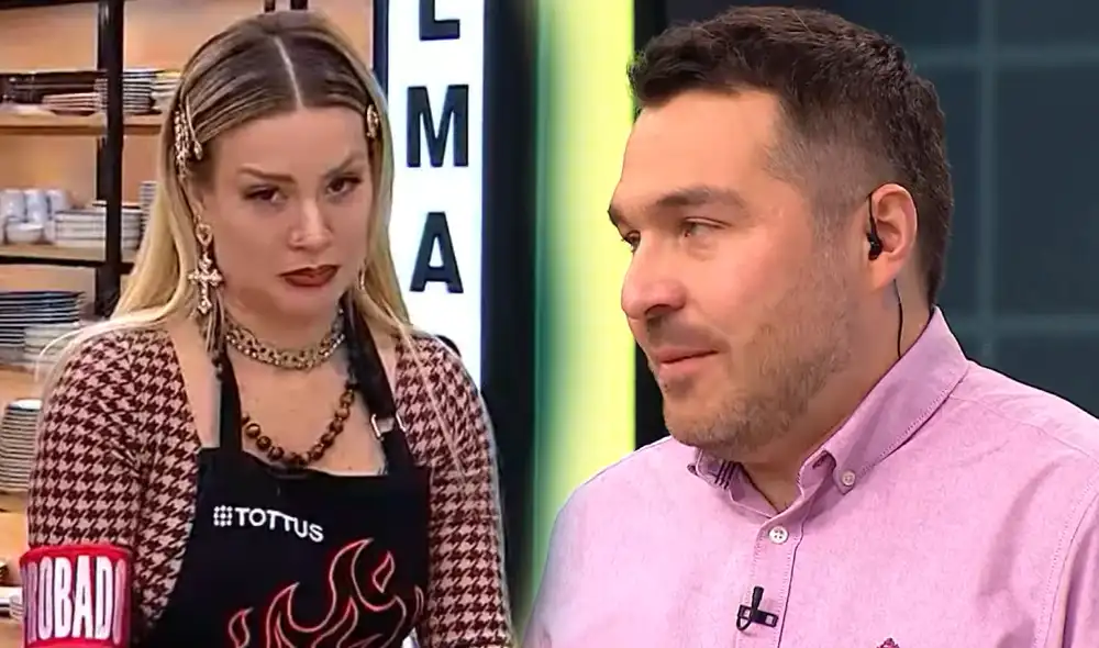 Giacomo Bocchio da contundente comentario sobre participación de Leslie Shaw. Foto: composición LR/latina tv/captura de pantalla