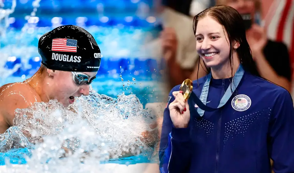 Kate superó a la campeona olímpica y se consagró en París/ Composición Jazmin Ceras/Foto: La República/ AFP