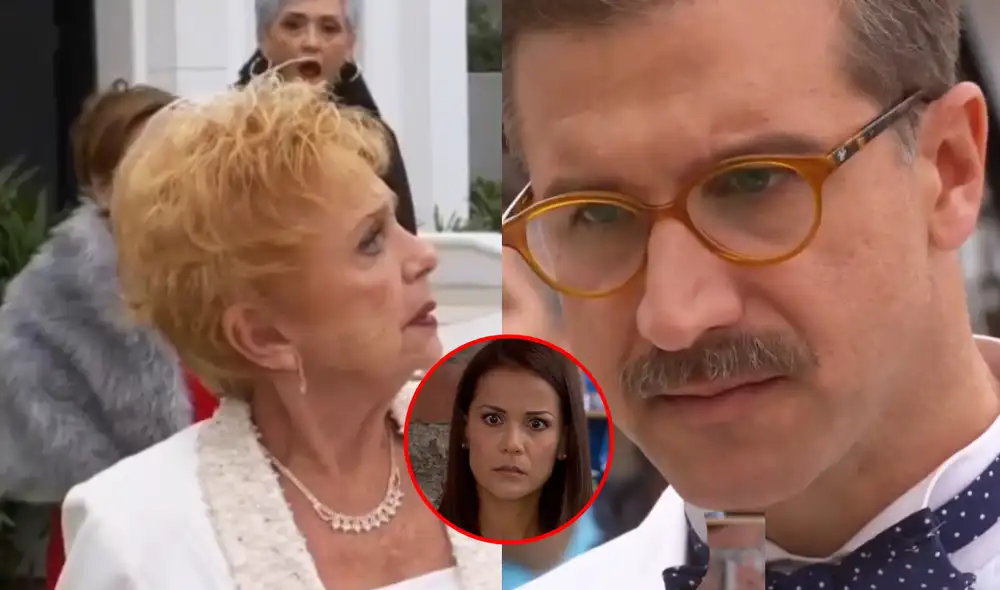 A diferencia de don Gilberto y Olinda, Antonia y Xavi no llegaron a casarse en 'Al fondo hay sitio'. Foto: composición LR/América TV