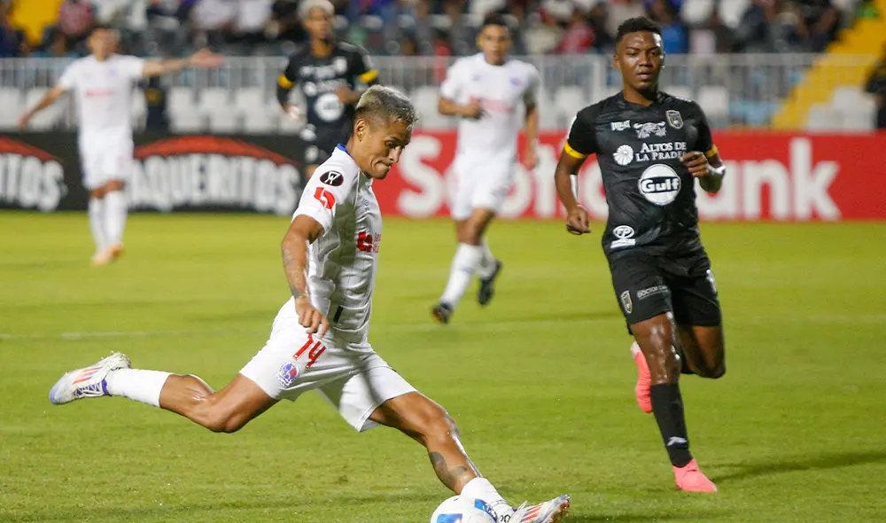 Olimpia anotó su primer y único gol en el segundo tiempo del compromiso. Foto: X/Olimpia Olimpia anotó su primer y único gol en el segundo tiempo del compromiso. Foto: X/Olimpia