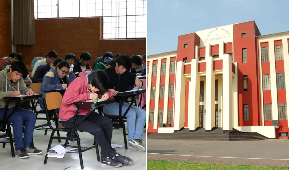 La Universidad Nacional de Ingeniería (UNI) cuenta con 30 carreras que atraen cada año a cientos de estudiantes. Foto: composición LR (Andina).