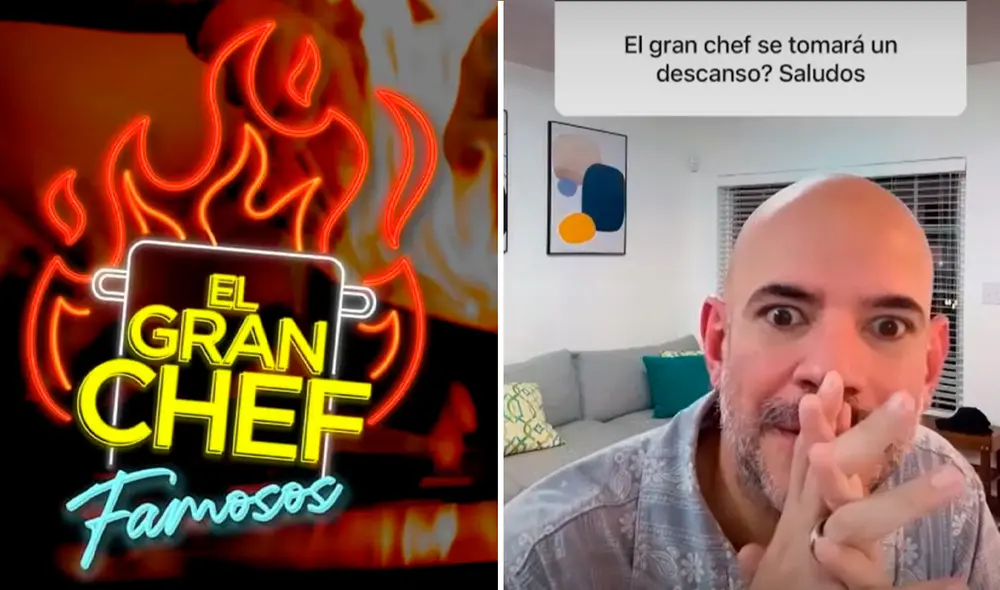 Ricardo Morán defendió a 'El gran chef famosos'. Foto: Composición LR/Captura/Facebook/Captura/Instagram