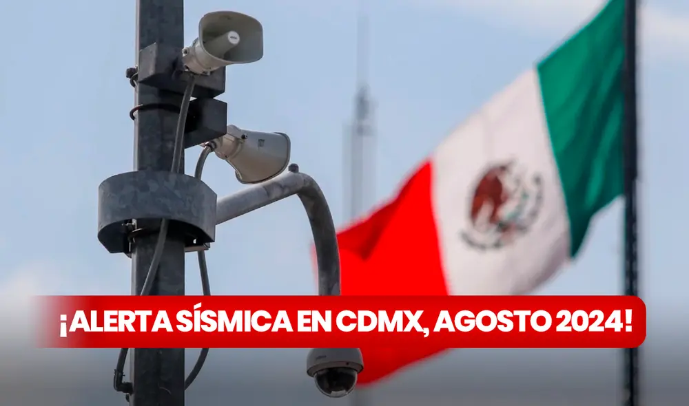 Conoce por qué se activo la alerta sísmica en CDMX. Foto: