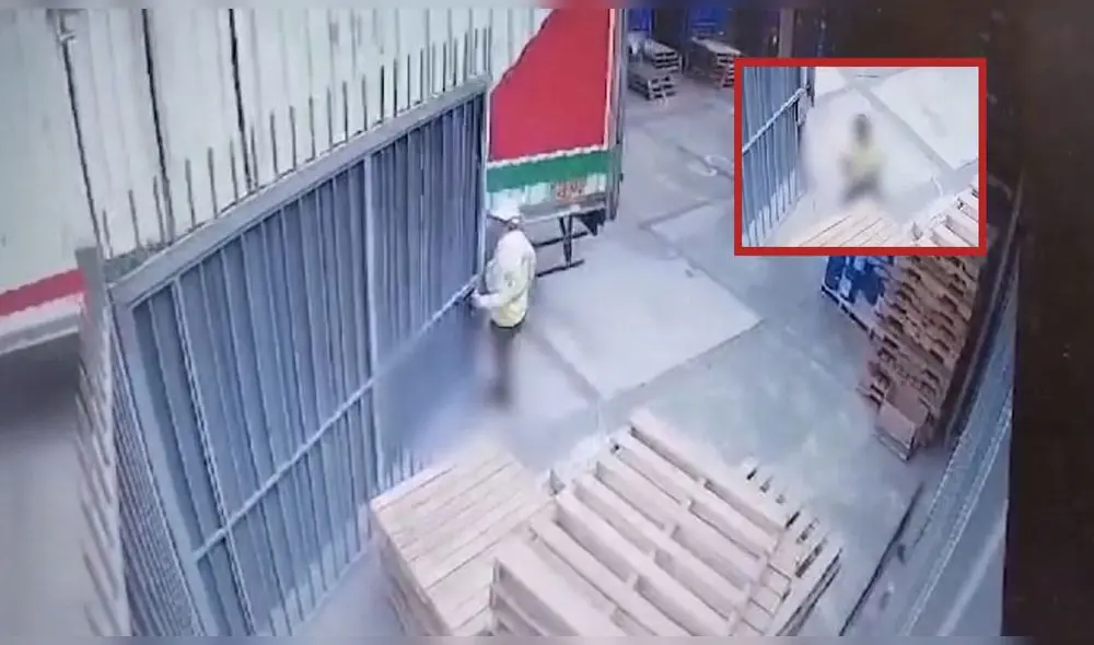 Momento en que Josué perdió su brazo derecho. Foto: composición LR/Gloria Goicochea.