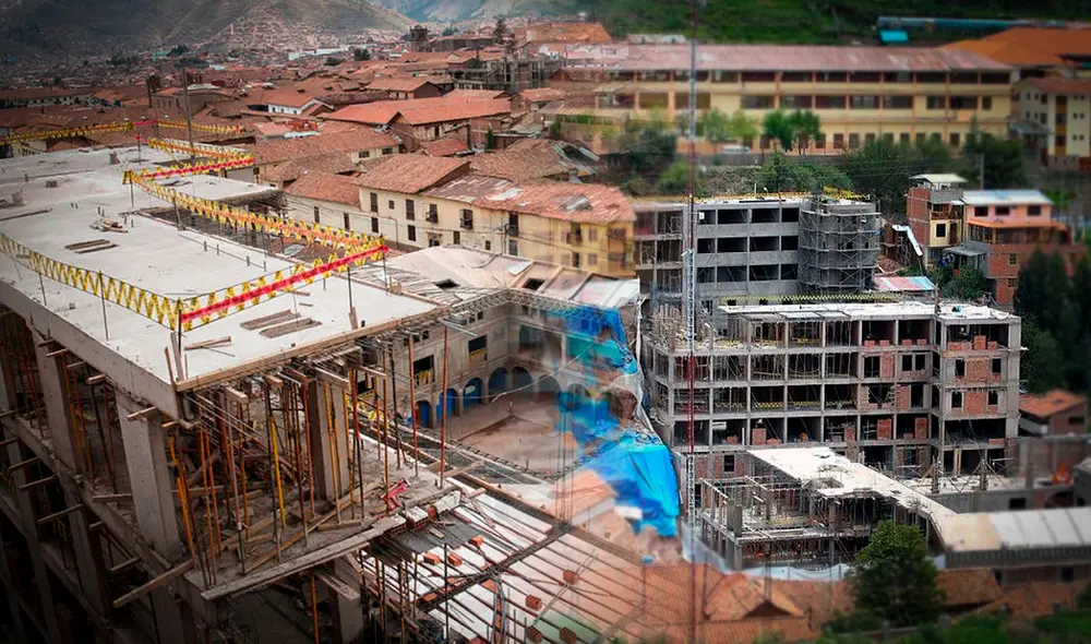 El hotel inició su construcción en 2016 bajo la premisa de construir un hotel de lujo en el centro del antiguo imperio Inca. Foto: composición LR/difusión