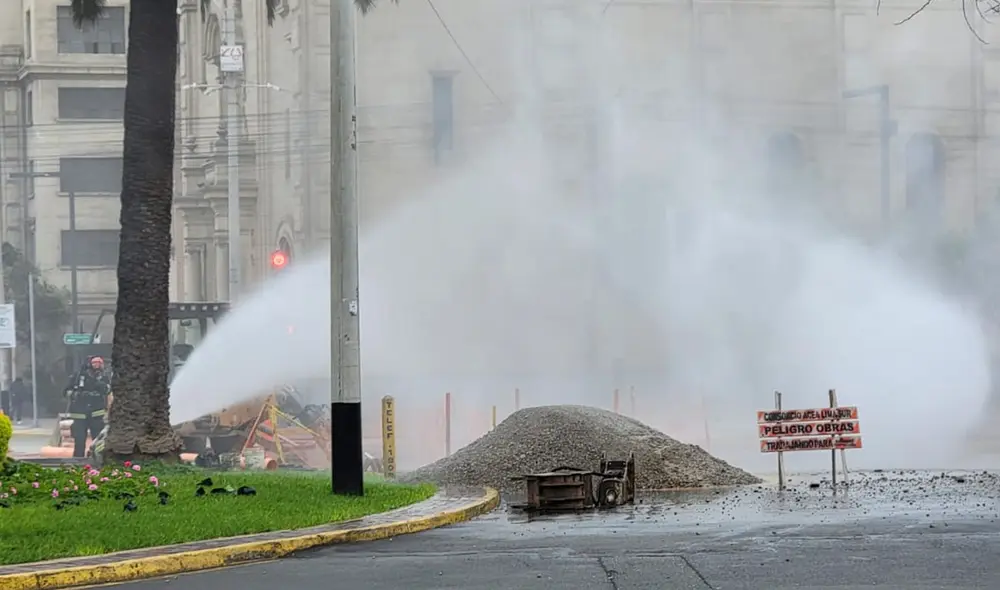 Cálidda refirió que había señalización sobre la existencia de tubos de gas. Foto: Rosario Rojas/La República