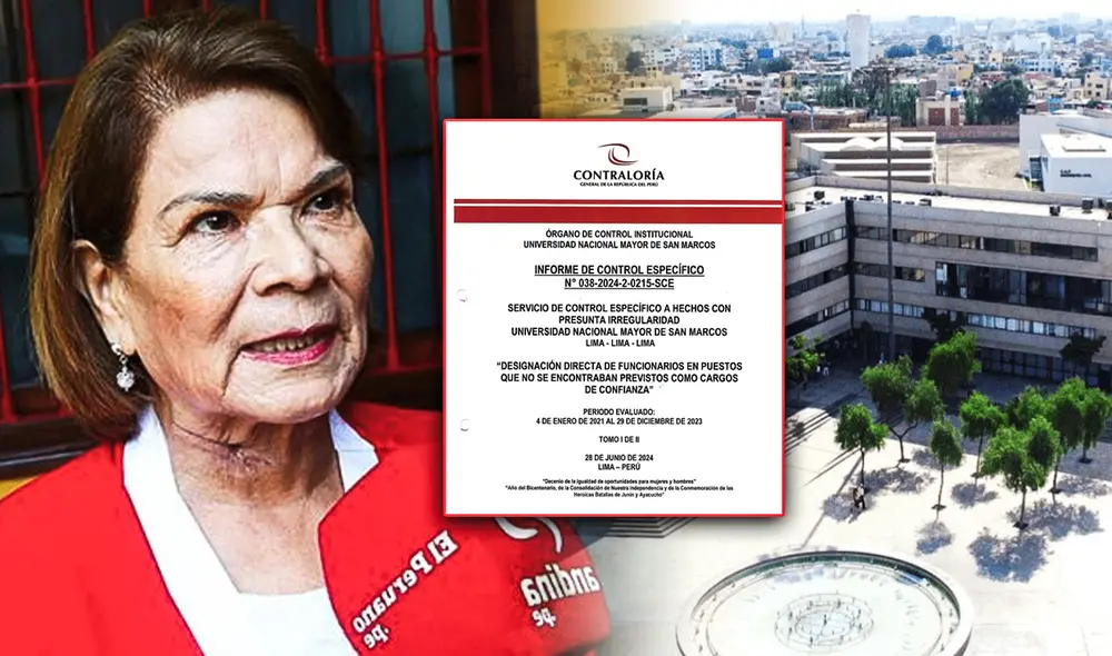La Universidad Nacional Mayor de San Marcosno se ha pronunciado acerca de las presuntas irregularidades detectadas por la Contraloría. Foto: composición de Fabrizio Oviedo/La República/UNMSM/Contraloría/Andina La Universidad Nacional Mayor de San Marcosno se ha pronunciado acerca de las presuntas irregularidades detectadas por la Contraloría. Foto: composición de Fabrizio Oviedo/La República/UNMSM/Contraloría/Andina