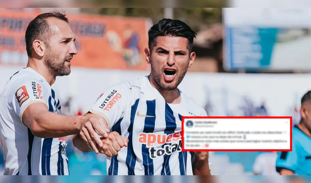 Carlos Zambrano fue uno de los mejores del triunfo de Alianza Lima. Foto: composición LR/Twitter