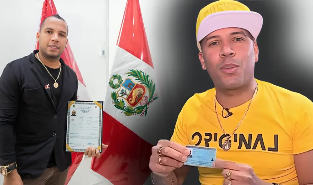 Michel Robles disfruta de su propia casa, la cual adquirió con mucho esfuerzo tras una ardua trayectoria como artista salsero.  Foto: composición LR / Andina / Panamericana TV.