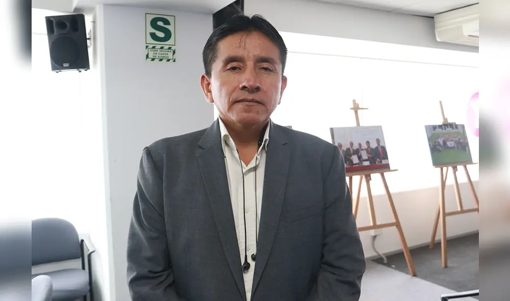 Gustavo Minaya, Secretario general adjunto de la Confederación General de Trabajadores del Perú (CGTP).