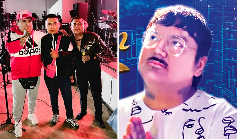 Chacalón Jr dedica palabras a corista que fue asesinado en SJL. Foto: composición LR/Facebook