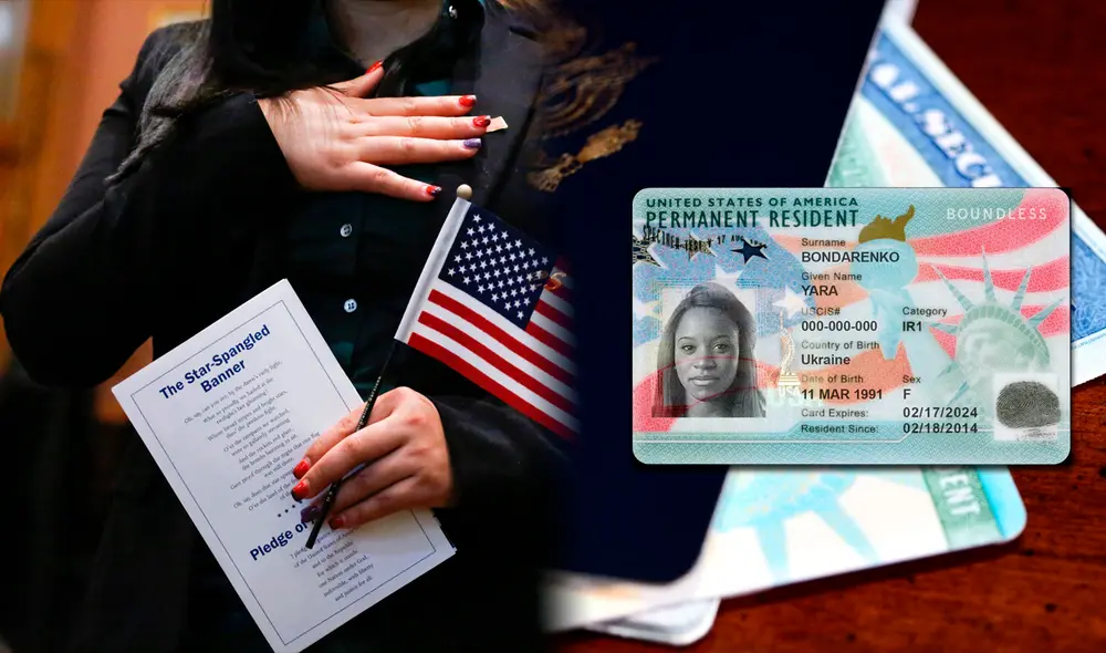 La ciudadanía americana se puede conseguir en tres semanas si cuentas con la Green Card, según experto. Foto: Composición LR La ciudadanía americana se puede conseguir en tres semanas si cuentas con la Green Card, según experto. Foto: Composición LR
