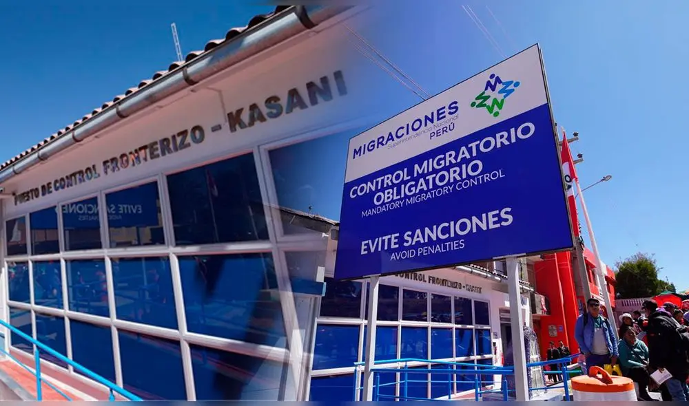 Migraciones renovó el PCF Kasani que conecta Puno con Copacabana, en Bolivia. Foto: Superintendencia Nacional de Migraciones del Perú