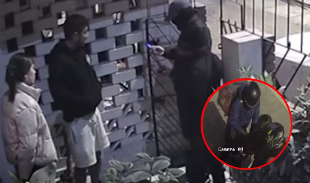 Unos falsos deliveries abordaron a una mujer para arrebatarle todas sus pertenencias. Foto: captura Panamericana