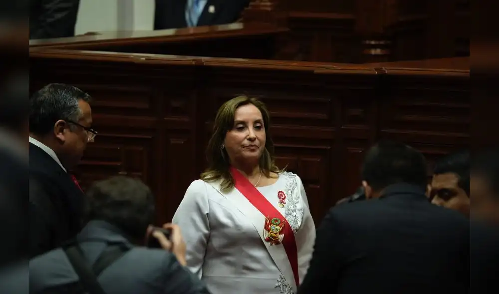 Dina Boluarte, un mensaje largo, cargado de demagogia y alejado de la realidad. Foto: John Reyes / La República