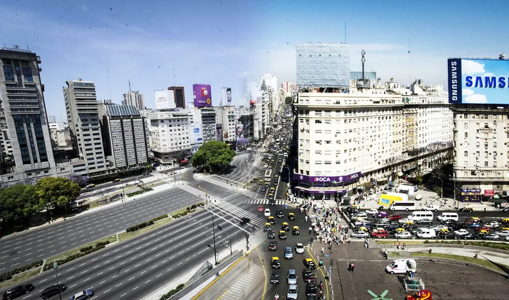 Esta vía en Sudámerica es reconocida como una de las avenidas más anchas del mundo, con aproximadamente 140 metros de ancho. Foto: MrWallpaper Esta vía en Sudámerica es reconocida como una de las avenidas más anchas del mundo, con aproximadamente 140 metros de ancho. Foto: MrWallpaper