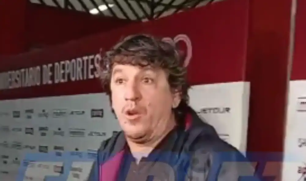 Jean Ferrari generó polémica al no declarar luego de la victoria de Universitario. Foto: captura de pantalla de El Diez Jean Ferrari generó polémica al no declarar luego de la victoria de Universitario. Foto: captura de pantalla de El Diez