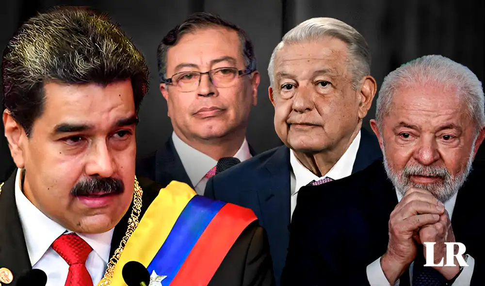 El medio Caracol Radio afirmó que Colombia, México y Brasil viajaría a Venezuela. Foto: composición LR/ Presidencia Colombia/ X El medio Caracol Radio afirmó que Colombia, México y Brasil viajaría a Venezuela. Foto: composición LR/ Presidencia Colombia/ X