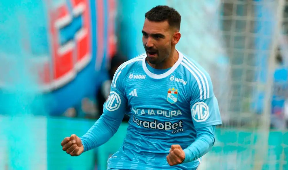 Martín Cauteruccio tiene un promedio de 1,58 goles por partido con Sporting Cristal. Foto: Luis Jiméne/GLR