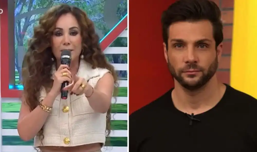 Nicola Porcella incómodo por informe que mostró sus costosas adquisiciones. Foto: composición LR/América TV/Instagram/Nicola Porcella