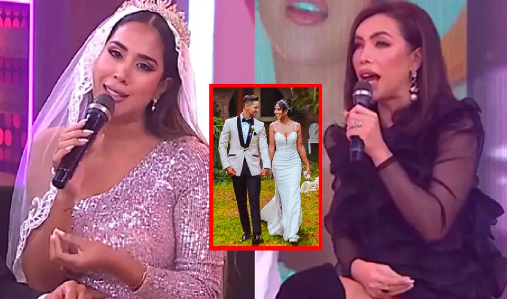 Melissa Paredes se casó con Anthony Aranda el último 3 de agosto. Foto: composición LR/América TV/Instagram/Melissa Paredes - Video: América TV Melissa Paredes se casó con Anthony Aranda el último 3 de agosto. Foto: composición LR/América TV/Instagram/Melissa Paredes - Video: América TV