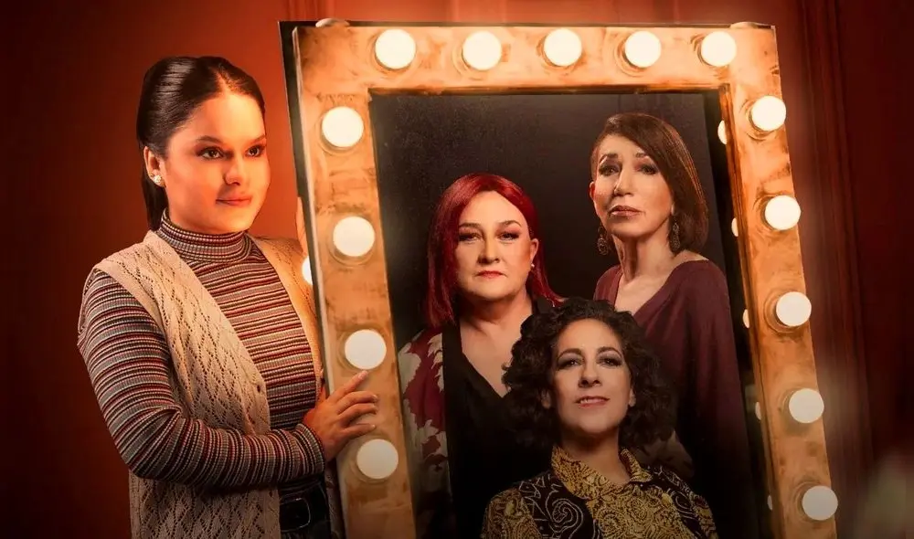 Actrices. Norma Venegas, Natalia Torres, Ximena Arroyo y Sandra Bernasconi.