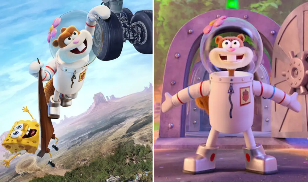 ‘Al rescate de fondo de bikini: la película de Arenita Mejillas’ se estrenó el 2 de agosto de 2024. Foto: composición LR/Netflix ‘Al rescate de fondo de bikini: la película de Arenita Mejillas’ se estrenó el 2 de agosto de 2024. Foto: composición LR/Netflix