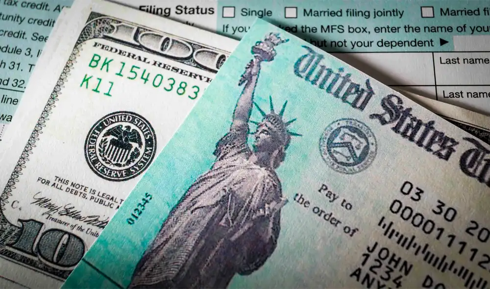 Los pagos del cheque de estímulo han ayudado a millones de estadounidenses a enfrentar los desafíos económicos durante la pandemia. Foto: Telemundo