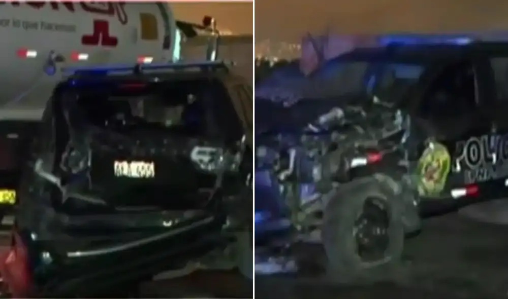 Triple choque en Lurín deja tres heridos. Foto: difusión Triple choque en Lurín deja tres heridos. Foto: difusión