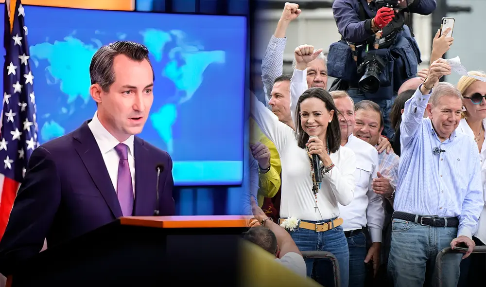 La decisión de Estados Unidos se debe a la necesidad de garantizar una transición ordenada y pacífica hacia la democracia en Venezuela. Foto: composición LR/AFP La decisión de Estados Unidos se debe a la necesidad de garantizar una transición ordenada y pacífica hacia la democracia en Venezuela. Foto: composición LR/AFP