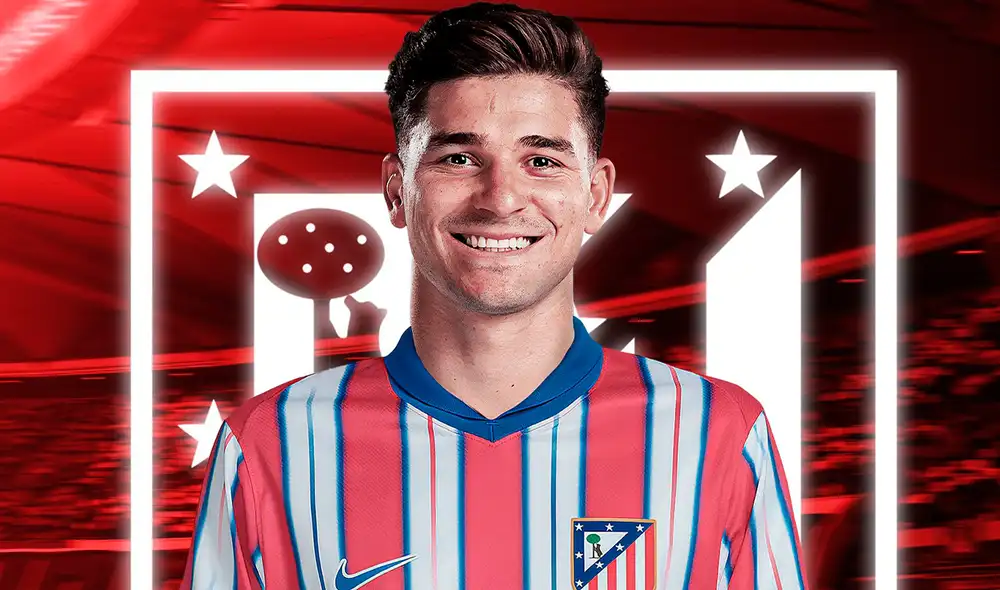 Julián Álvarez llega al Atlético Madrid tras ganar la Premier League con Manchester City. Foto: Fabrizio Romano