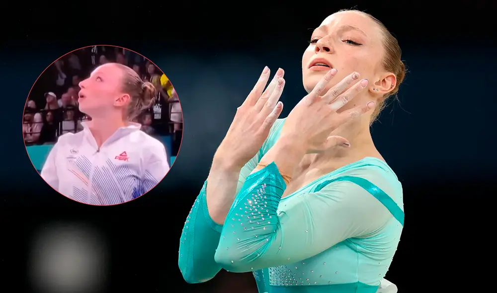 Ana Barbosu reaccionó de forma conmovedora al enterarse que perdió la oportunidad de ganar la medalla olímpica. Foto: Us Weekly Ana Barbosu reaccionó de forma conmovedora al enterarse que perdió la oportunidad de ganar la medalla olímpica. Foto: Us Weekly