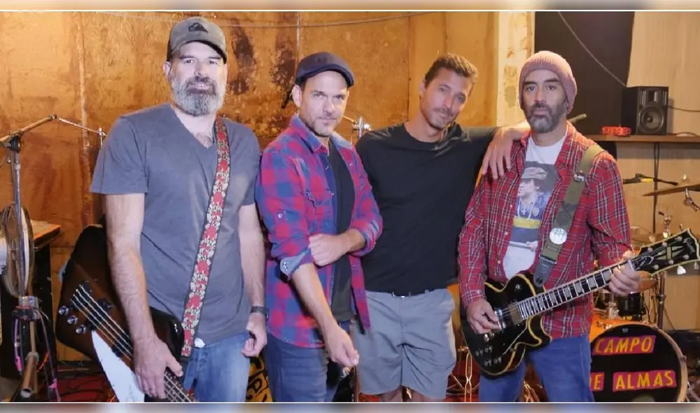 Grupo peruano Campo de almas. Tienen tres décadas en la escena musical y una fiel legión de seguidores. Foto: difusión