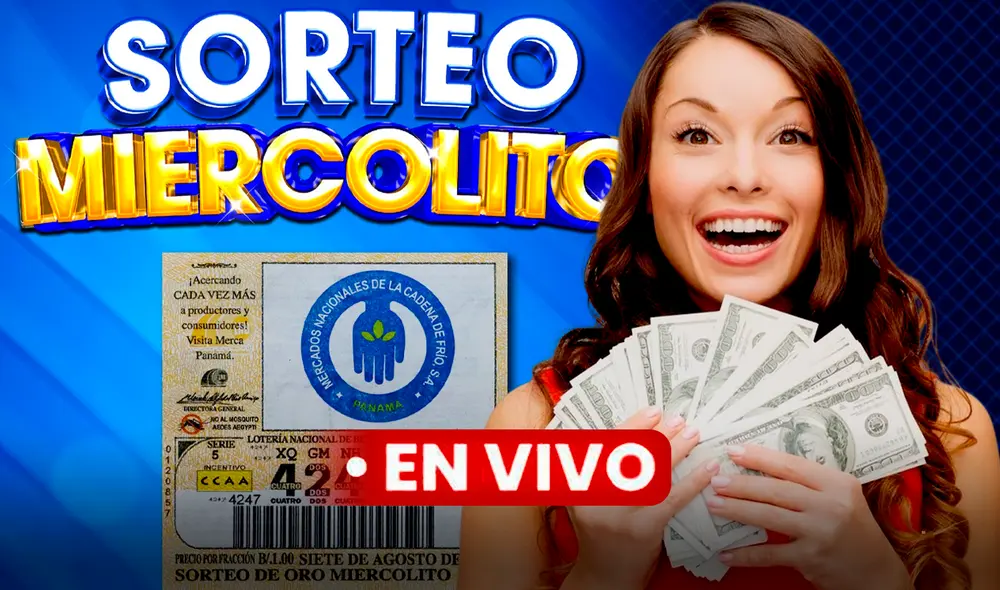 Lotería Nacional de Panamá celebra el Sorteo Miercolito del 7 de agosto. Foto: composición LR/ Lotería de Panamá