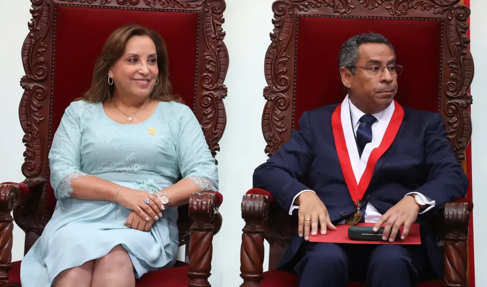 Dina Boluarte recurre al TC en busca de un salvavidas. Foto: Presidencia Dina Boluarte recurre al TC en busca de un salvavidas. Foto: Presidencia