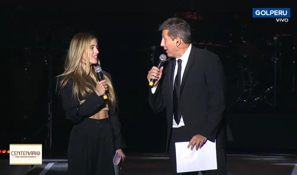 Varsky fue contratado como el presentador de la 'Noche Eterna' en los 100 años de Universitario. Foto: captura de pantalla de Gol Perú