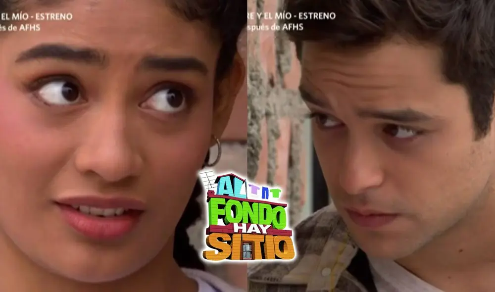 Cristóbal se emocionó mucho luego que July le dijera que ya quiere tener ‘chiquitingo’ en ‘Al fondo hay sitio’. Foto: composición LR/América TV