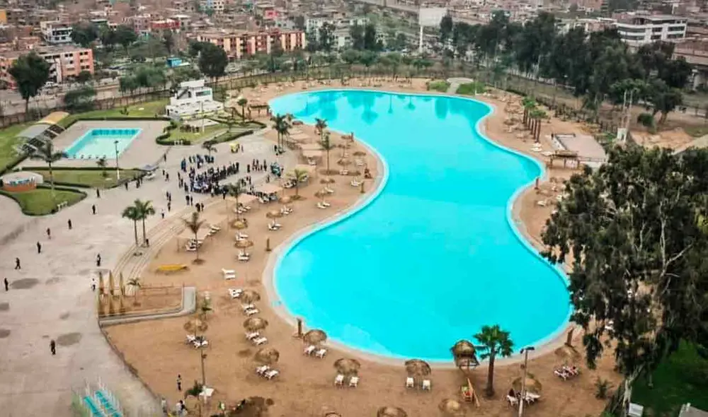 La playa artificial en el Club Metropolitano de Huaycán contará con una inversión de S/48.000.000 y estará abierta al público, ofreciendo diversas áreas de entretenimiento. Foto: difusión