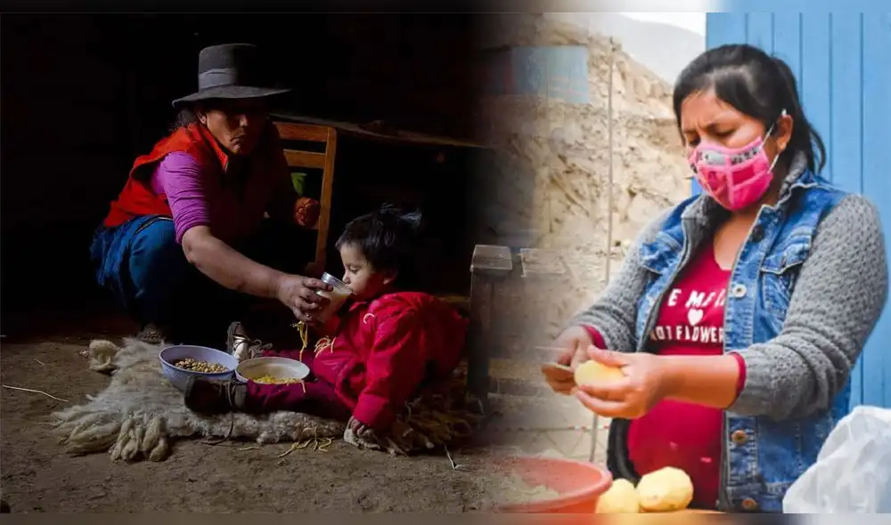 El país de Sudamérica con mayor inseguridad alimentaria, según FAO: más de 17 millones sin acceso a alimentos nutritivos. Foto: Composición LR / Acción contra el hambre / Andina.