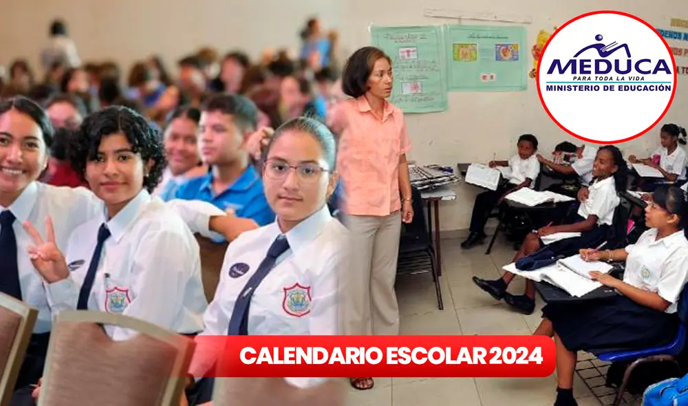 El Calendario Escolar 2024 en Panamá registra las fechas oficiales del fin de clases. Foto: composición LR/ Telemetro/
