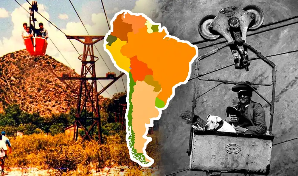 Era capaz de trasladar 12.000 toneladas de materiales por mes. Foto: Composición LR/Canal 26.