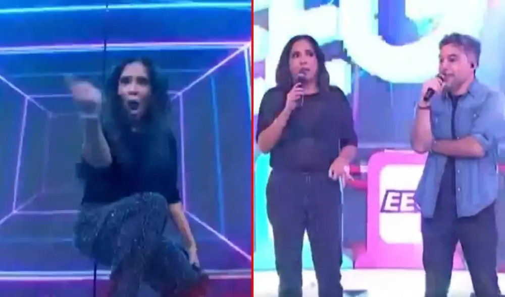 Katia Palma ya perteneció a 'Esto es guerra' a inicios del 2024 junto a Christian Rivero. Foto: composición LR/América TV