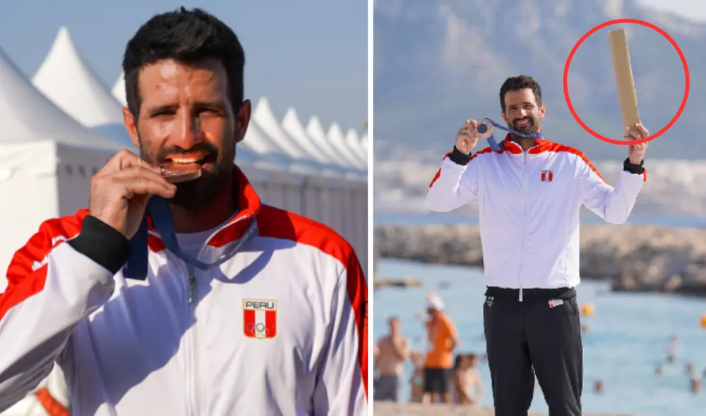 El miércoles 7 de agosto, Stefano Peschiera ganó la medalla de bronce en los Juegos Olímpicos 2024. Foto: composición LR/Gobierno del Perú El miércoles 7 de agosto, Stefano Peschiera ganó la medalla de bronce en los Juegos Olímpicos 2024. Foto: composición LR/Gobierno del Perú