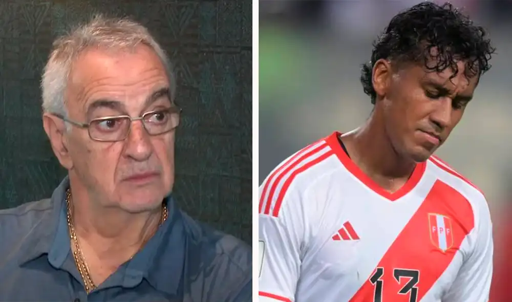 Jorge Fossati contó que había hablado con Renato Tapia hace unos días. Foto: composición LR/captura de ATV/La República