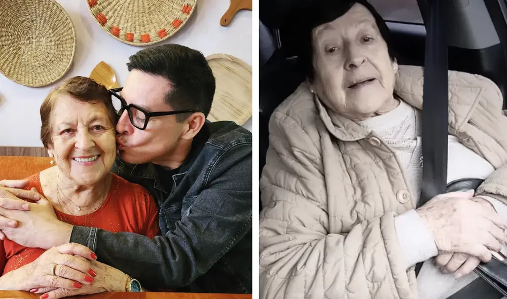 Carloncho, el popular locutor radial, le dijo adiós a su madre. Foto: composición LR/Instagram/carlonchodemoda